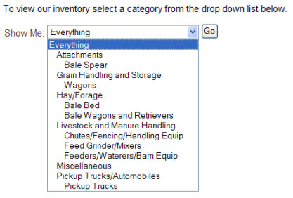 Drop Down Search Box